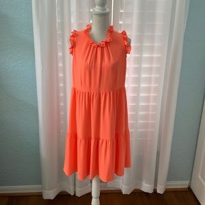 EUC Lilly Pulitzer Jazzy Tiered Ruffle Dress